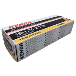 KENDA TUBE 18 x 1.75-2.125 A/V 40mm THORN RESIST (20)