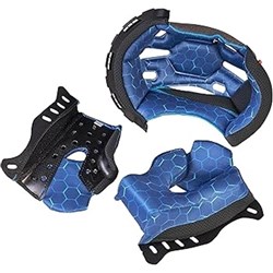KINI RED BULL ADV HELM - S/P LINER + CP KIT BLUE (MD)