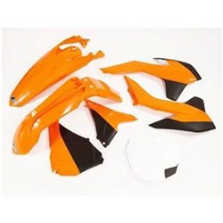 UFO KTM PLASTICS KIT SX/SXF 2013-2015/SX250 2016 (OEM) (USE KTKIT515FE999) #
