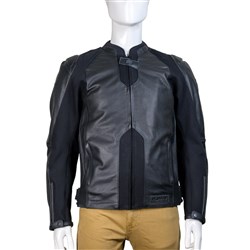 RJAYS RUSH PERF LTHR JKT BLK (2XL) [ONC01]