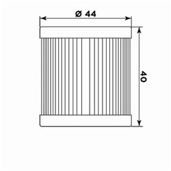 MIW OIL FILTER S3003 (HF131 / KN131) HYOSUNG/SUZUKI  [ONC01] #