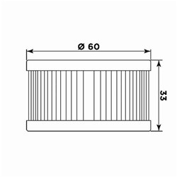 MIW OIL FILTER S3004 (HF136 / KN136) SUZUKI  [ONC01] #