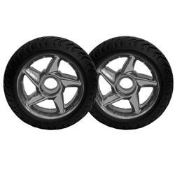 OGIO REPL. WHEEL SET RIG/RIG PRO SIL/BLK (12)