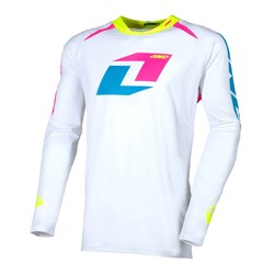 ONE INDUSTRIES X-297 JSY MIAMI WHT (SM)