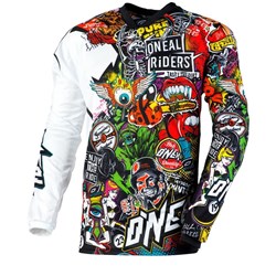 ONEAL 27 MAYHEM CRANK JSY BLK/MULTI (LG)