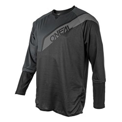 ONEAL TOBANGA JERSEY BLK/GRY (SM) [ONC01] #