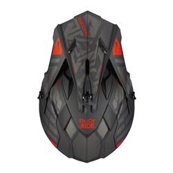 ONEAL 24 2SRS S/P-HELM PEAK GLITCH V.23 BLK/GRY YOUTH #