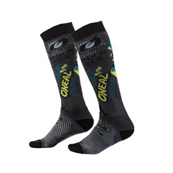 ONEAL 27 PRO MX SOCKS - VILLAIN GRY/MULTI