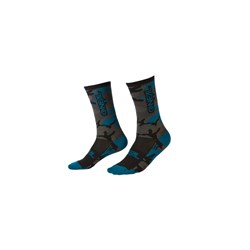 ONEAL MTB PERFORMANCE SOCK ICON BLK/GRY (43-46) [ONC01] #