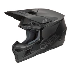 ONEAL 27 3SRS HELMET SOLID - BLK/GRY (XS)