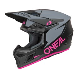 ONEAL 27 3SRS HELMET SOLID - PNK/GRY/BLK (LG)