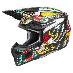 ONEAL 27 3SRS YOUTH HELM INKED - MATTE MULTI (XL)