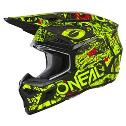 ONEAL 27 3SRS YOUTH HELM ATTACK - BLK/N-YEL (MD)