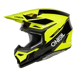 ONEAL 3SRS HELM RACE - BLK/N-YEL (2XL)  [ONC01] #