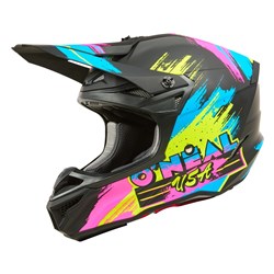 ONEAL 27 5SRS HELMET RESEDA - BLK/N-YEL (XL)