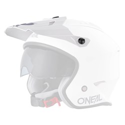 ONEAL 27 VOLT S/P-HELM PEAK SOLID WHT