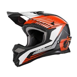 ONEAL 1SRS YOUTH HELM STREAM - BLK/ORG (LG)  [ONC01] #