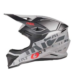ONEAL 27 1SRS HELM VOLTIX - BLACK/GREY (2XL)