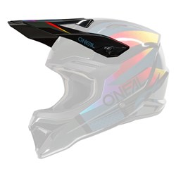 ONEAL 27 1SRS HELMET - S/P PEAK RC - BLK/MULTI