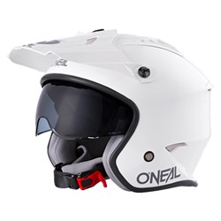 ONEAL 27 VOLT HELM SOLID - WHT (XS)