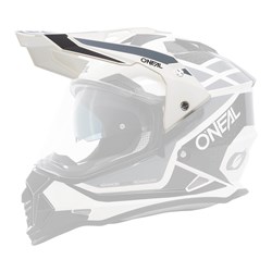 ONEAL 27 SIERRA S/P-HELM PEAK R - GLOSS WHT/BLK/GRY