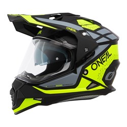 ONEAL 27 SIERRA HELM R - MATTE N-YEL/BLK/GRY (LG)