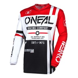 ONEAL ELEMENT JSY WARHAWK V.24 - BLACK/WHITE/RED (2XL) #