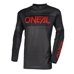 ONEAL ELEMENT JSY RACEWEAR - BLK/GRY/RED (MD)  [ONC01] #