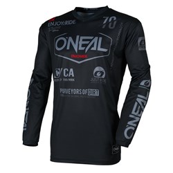 ONEAL ELEMENT JSY BRAND V.26 - BLACK/GREY (SM) #