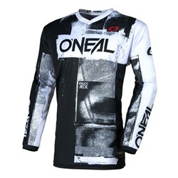 ONEAL ELEMENT JSY ROLLER V.26 - BLACK/WHITE (LG) #