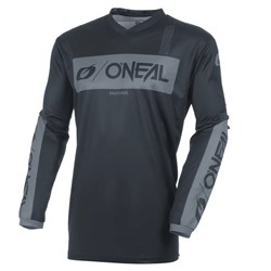 ONEAL 27 ELEMENT JSY RACEWEAR - BLACK/GREY (XL)