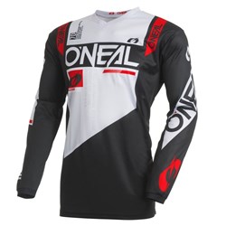 ONEAL 27 ELEMENT JSY FACTOR - BLACK/WHITE (SM)