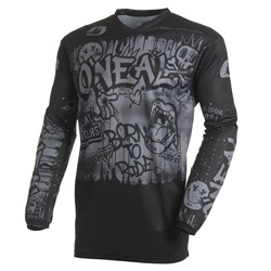 ONEAL 27 ELEMENT JSY RANCID - BLACK/GREY (LG)