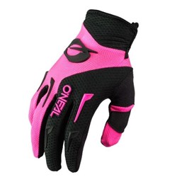 ONEAL ELEMENT LADIES GLV - BLK/PNK (W10-2XL)   # (USE ONE032720)