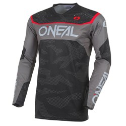 ONEAL 27 HARDWEAR JSY CAMO - BLACK/GREY/RED (LG)