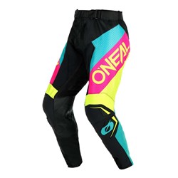 ONEAL HARDWEAR AIR PANT SLAM BLK/N-YEL/PNK (34)  [ONC01] #