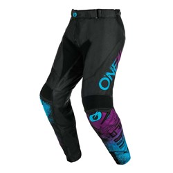 ONEAL MAYHEM PANT SCARZ BLK/BLU (34)  [ONC01] #