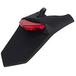 UFO LICENSE PLATE HOLDER W/LED LIGHT BLK