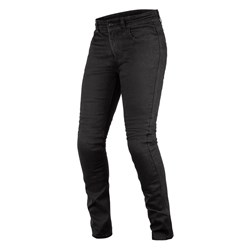 RJAYS REINFORCED STRETCH 2.0 LADIES JEANS SLIM SHORT BLK (10)