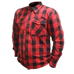 RJAYS REGIMENT FLANNEL SHIRT RED/BLK (SM) [ONC01]