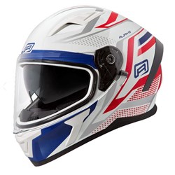 RJAYS APEX III HELM IGNITE WHITE/BLUE (SM) [ONC01]