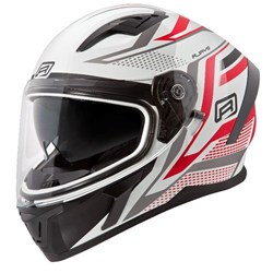 RJAYS APEX III HELM IGNITE WHITE/RED (XS) [ONC01]