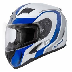 RJAYS GRID HELM GLOSS WHT/BLU (2XL) [ONC01]