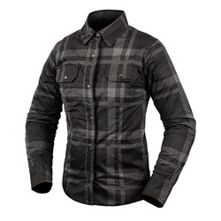 RJAYS REGIMENT 2 SHIRT LADIES BLK/GRY (14) [ONC01]