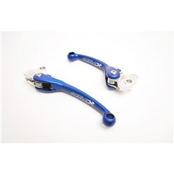 STREAMLINE MX REFLEX LEVER SET KAW/SUZ BLUE . [ONC01] #
