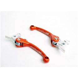 STREAMLINE MX REFLEX BRAKE LEVER KTM/HUSQ 2014 ORANGE . [ONC01] #