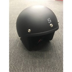 SCORPION BARON HELMET MATT BLACK - WITH STUDS (XL) [ONC01] #