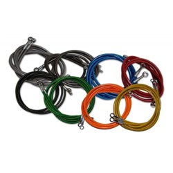 STREAMLINE REAR MX BRAKE LINE GREEN . [ONC01] #