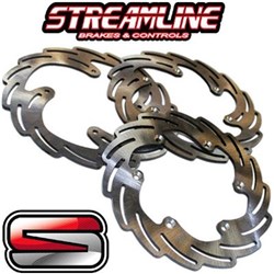 STREAMLINE MX BLADE ROTOR REAR RM125 99-08 . [ONC01] #