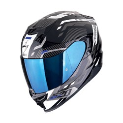 SCORPION EXO EXO-520 EVO AIR RANKA - BLK/WHT/BLU (SM) [ONC01] #